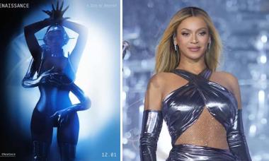 Beyoncé teases futuristic poster of upcoming movie 'Renaissance: A Film by Beyoncé' 