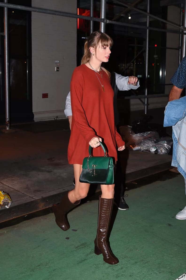 Taylor Swift sets trendy fashion goals with chic knee-high boots looks