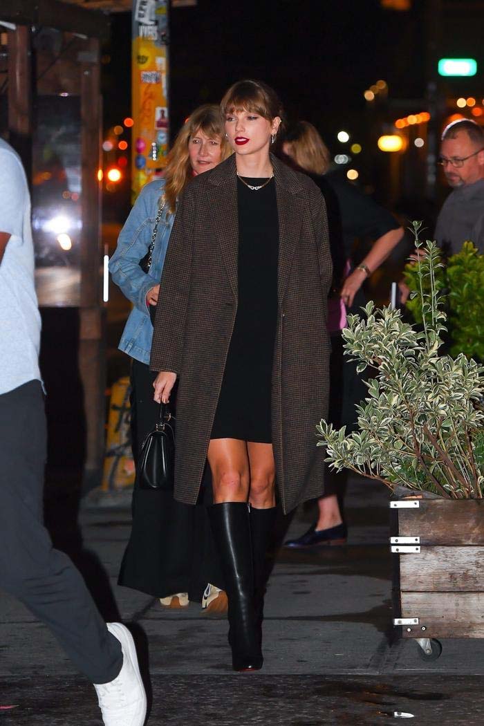 Taylor Swift sets trendy fashion goals with chic knee-high boots looks