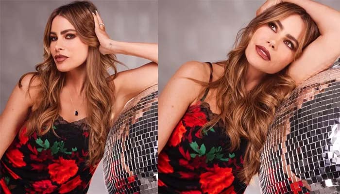 Sofia Vergara slips in gorgeous red rose pajamas for latest Walmart  sleepwear collection