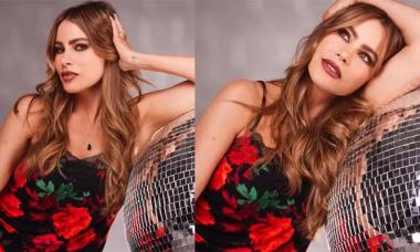 Sofia Vergara slips in gorgeous red rose pajamas for latest Walmart sleepwear collection