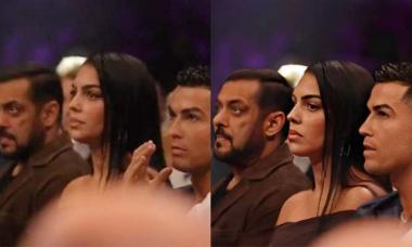 Watch: Salman Khan rubs shoulders with Cristiano Ronaldo, Georgina Rodríguez at Saudi boxing match