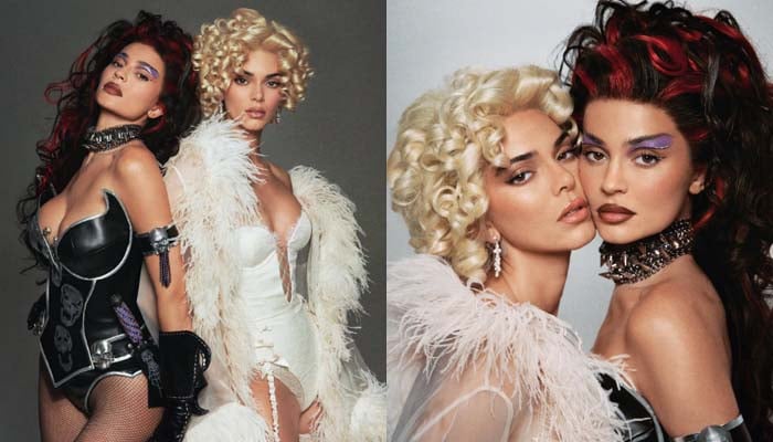 Kylie, Kendall Jenner channel Sugar & Spice for Halloween night