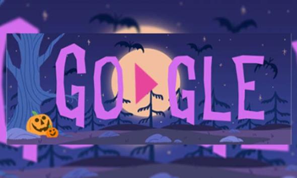 Halloween Doodle Turns Google.com Into Playable Game