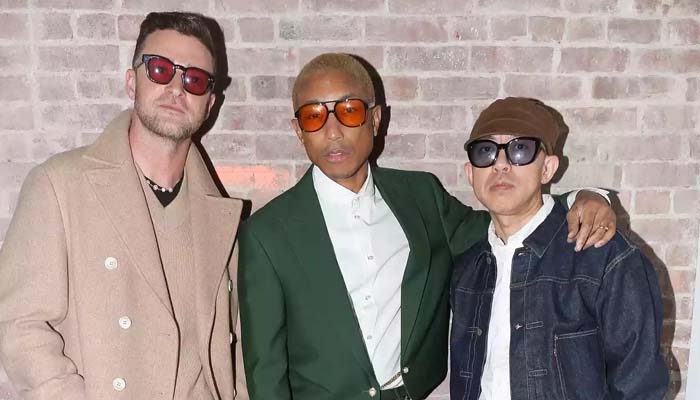Justin Timberlake joins forces with Pharrell Williams and Nigo for fashion auction