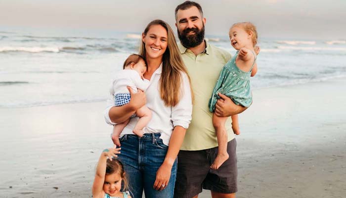 Jason Kelce wife Kylie Kelce talks about the joy of family holidays