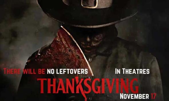 Review: 'Thanksgiving', a tale of 'terror and tragedy' ignited by an axe-wielding maniac