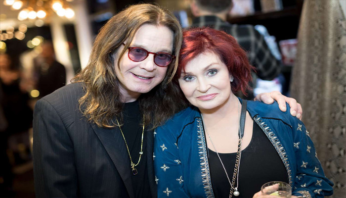 Ozzy and his wife, Sharon Osbourne