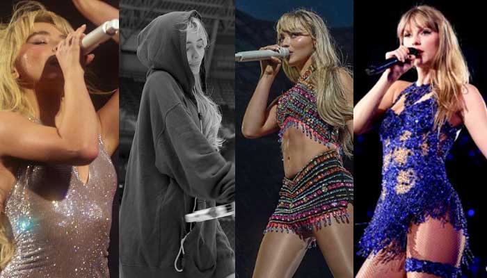 Sabrina Carpenter thanks Taylor Swift for playing Safe & Sound’ in São Paulo’s show