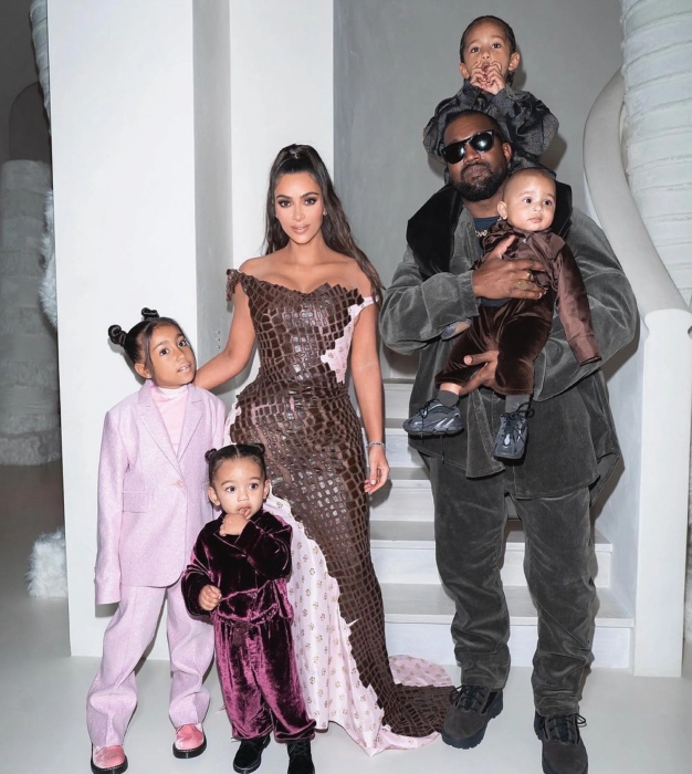 Kim Kardashian expresses gratitude to ex Kanye Wests co-designer for kids gifts