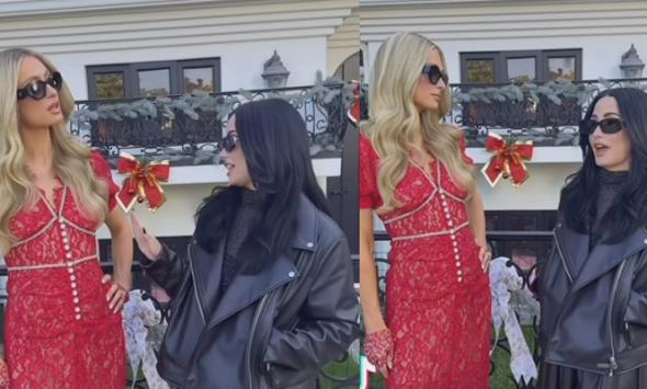 Watch: Paris Hilton makes hilarious TikTok over Demi Lovato's height