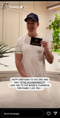 Taylor Lautner celebrates Jason Kennedys birthday with joyful memories
