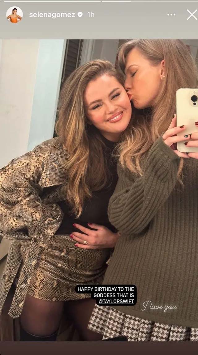 Selena Gomez, Gigi Hadid celebrate their ‘GODDESS’ pal Taylor Swift’s 34 birthday