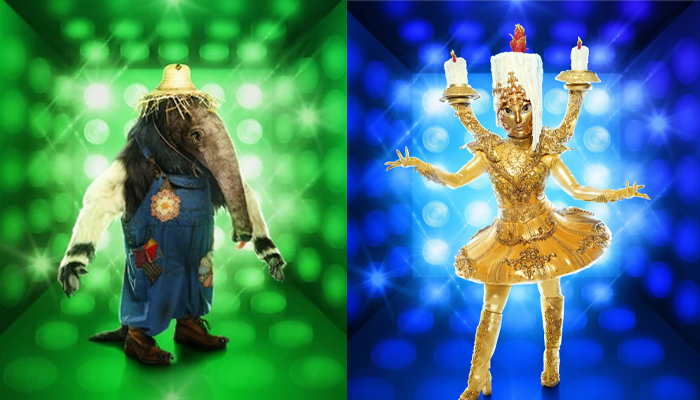 The latest episode of The Masked Singer unmasked contestants, Anteater and Candelabra