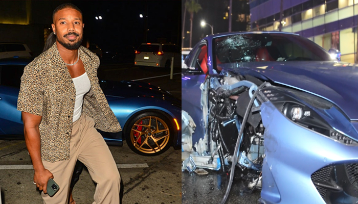 Michael B. Jordan lands in trouble after new car crash video goes viral
