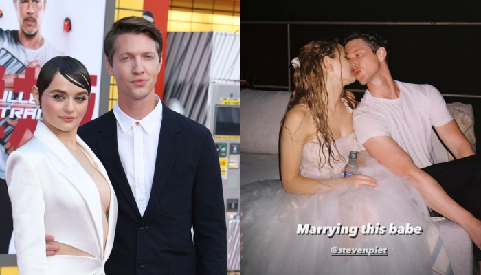 Joey King admits marrying Steven Piet was best moment of 2023