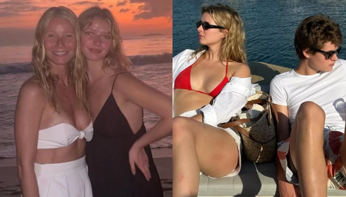 Gwyneth Paltrow enjoys holidays with her children at Mexican beach