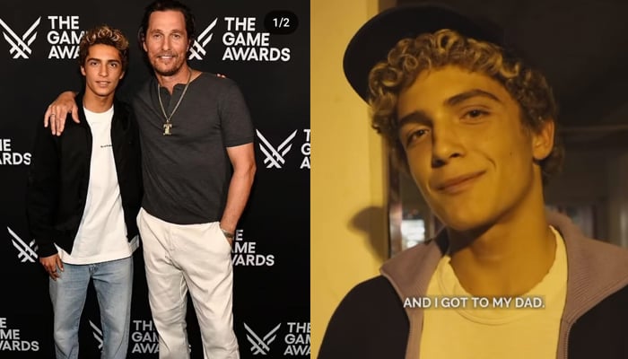 Matthew McConaughey son Levi finds perfect Christmas gift for father
