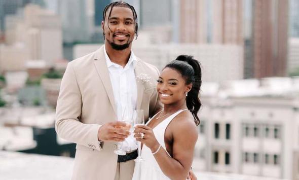 Simone Biles hits back at husband Jonathan Owens' critics with playful response