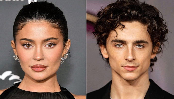 Timothée Chalamet celebrates Christmas with Kylie Jenner and family