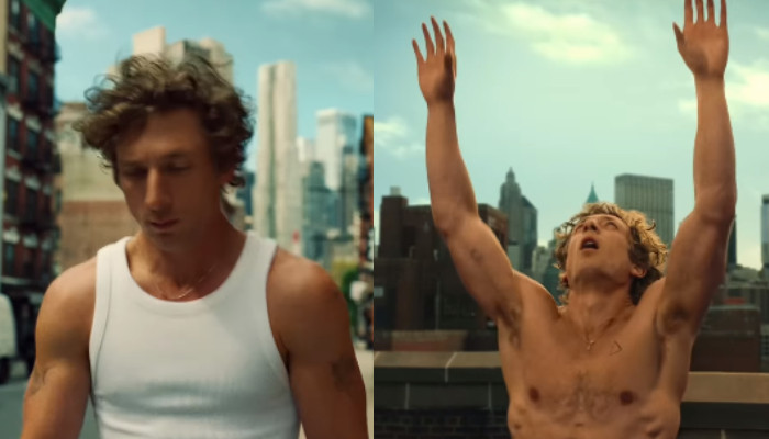 Watch: Jeremy Allen White shows off his impressive physique in new Calvin  Klein campaign