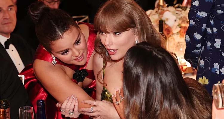Taylor Swift and Selena Gomez turn heads at 2024 Golden Globe Awards