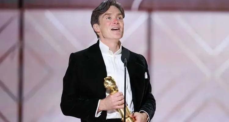 Cillian Murphy praises Christopher Nolan for award win at 2024 Golden Globes