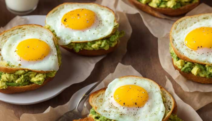 Avocado breakfast sandwich recipe: Easy 9-step procedure