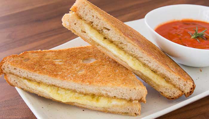 Hummus grilled cheese sandwich recipe