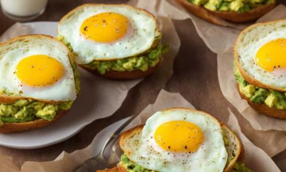 Avocado breakfast sandwich recipe: Easy 9-step procedure