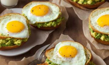 Avocado breakfast sandwich recipe: Easy 9-step procedure