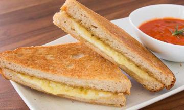 Hummus grilled cheese sandwich recipe