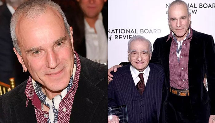 Daniel Day-Lewis broke out of his retirement for a rare appearance to honour director Martin Scorsese