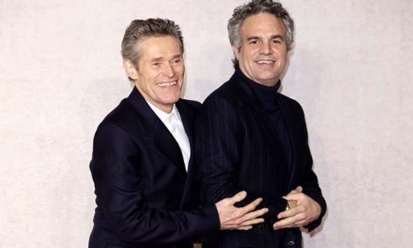 Watch: Mark Ruffalo gets excited for Willem Dafoe’s Hollywood Walk of Fame achievement 