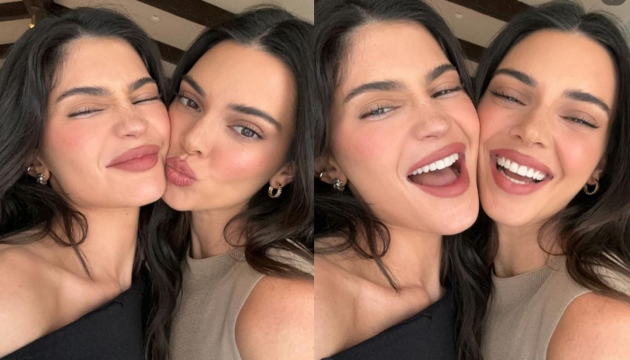 Kylie Jenner takes lovely selfies with older sister Kendall Jenner
