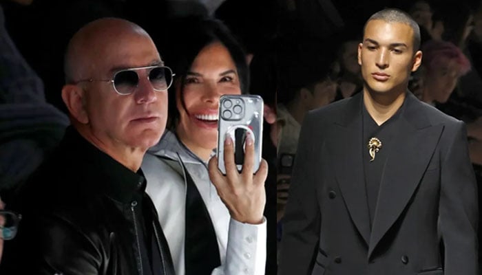 Lauren Sanchez was one proud mom, alongside Jeff Bezos, at her son Nikko Gonzalez’ runway debut in Milan