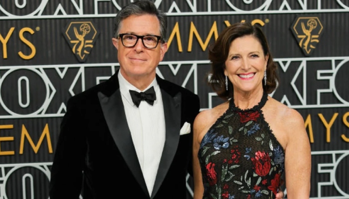 Stephen Colbert praises wife for saving his life after major health tragedy