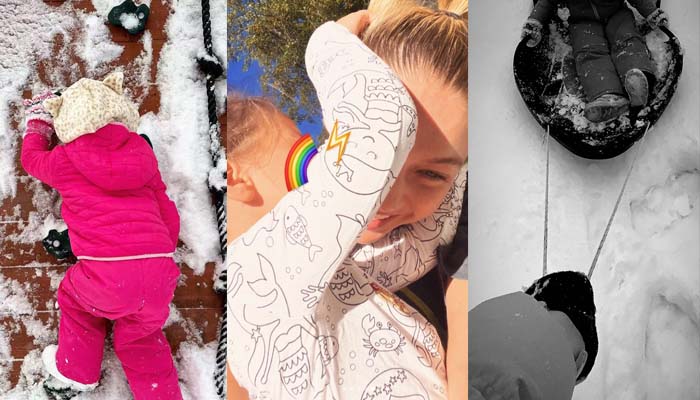 Gigi Hadid shares daughter Khais adorable moments in the snow
