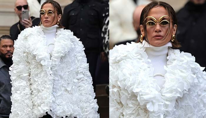 Zendaya, Jennifer Lopez at Schiaparelli Paris Haute Couture show