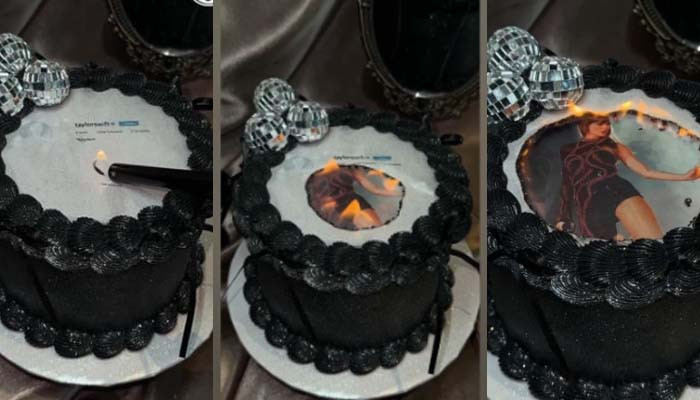 Watch: Taylor Swift fan melts her heart with delicious burn away cake