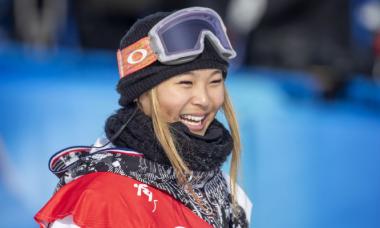 Chloe Kim soars to new heights with Women's Halfpipe 1260