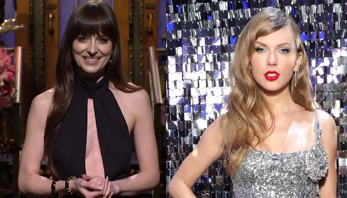 Dakota Johnson playfully labels Taylor Swift most powerful on SNL