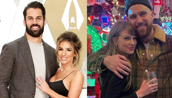 Jessie James Decker compared her marriage with Eric Decker to Taylor Swift’s new relationship