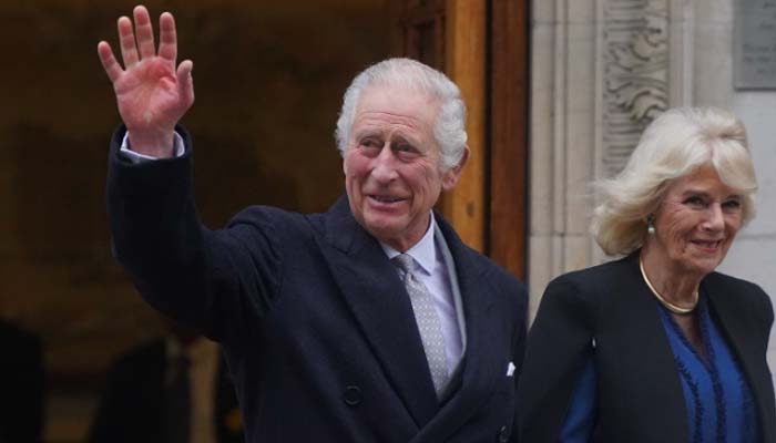 King Charles leaves hospital alongside Queen Camilla after prostrate procedure