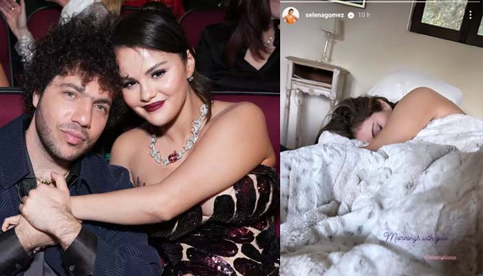 Selena Gomez shares cozy morning photo with Benny Blanco