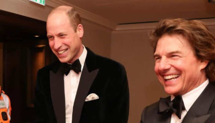 Prince William unexpected gala appearance with Tom Cruise amid Kate , Charles health worries
