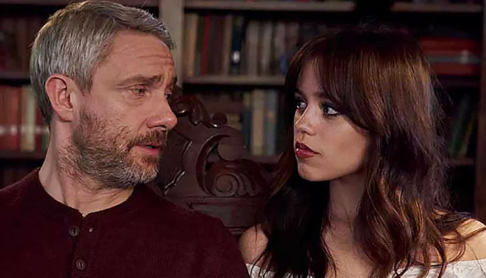 Jenna Ortega comfortable and sure in filming x-rated scene with Martin Freeman