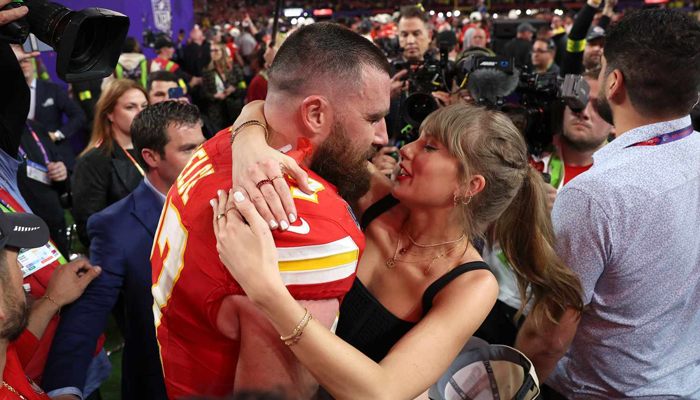 Travis Kelce calls Super Bowl win and Taylor Swift Grammy a good feeling