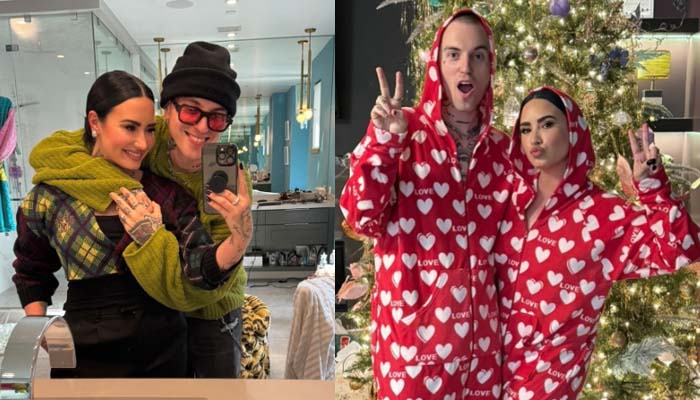 Demi Lovato and fiancé Jordan Jutes Lutes exchange sweet Valentines day notes