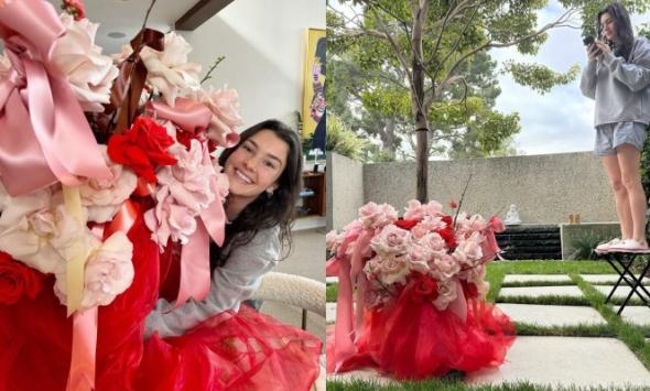 Charlie Puth gifts 'biggest flowers' to his 'lady' on Valentine's Day